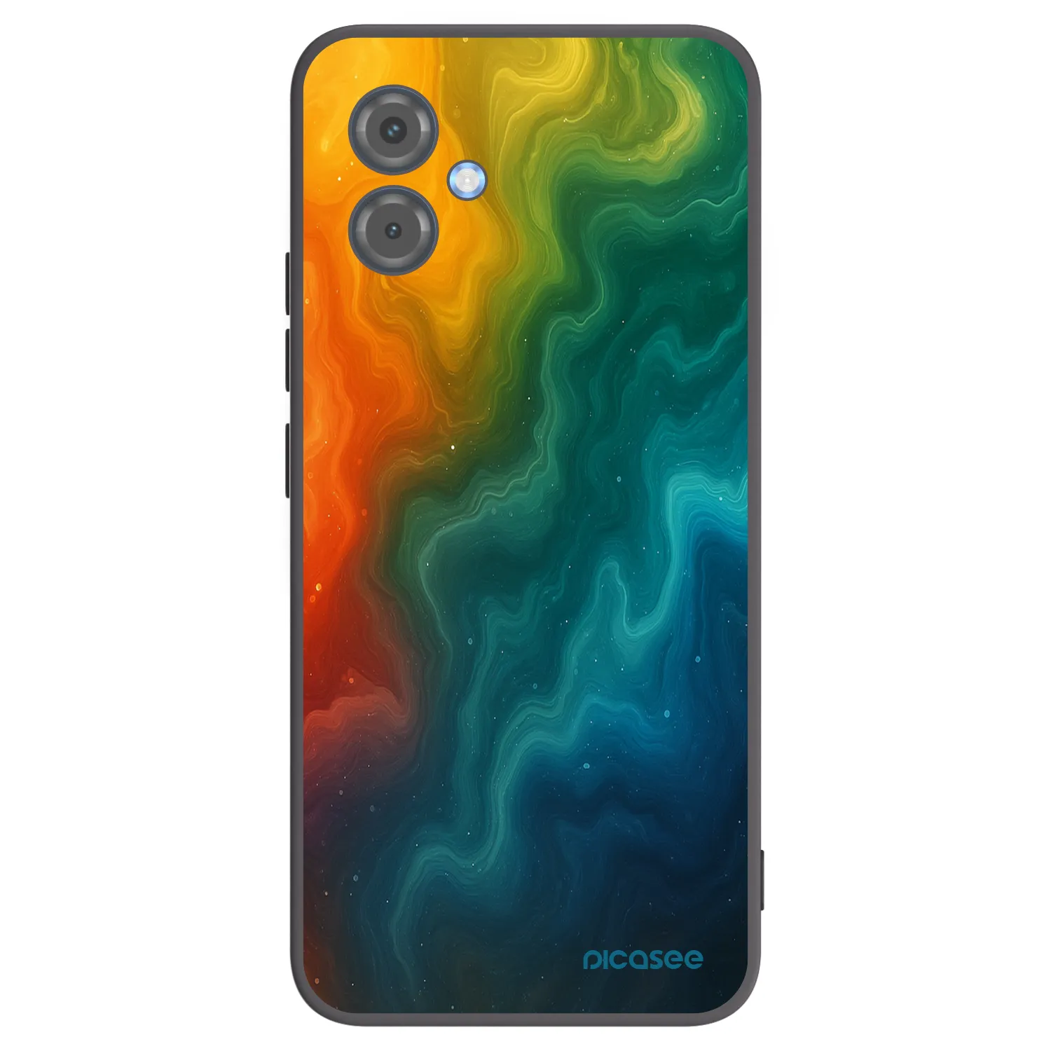 Picasee silikonowe czarne etui na Motorola Moto G14 - Solar
