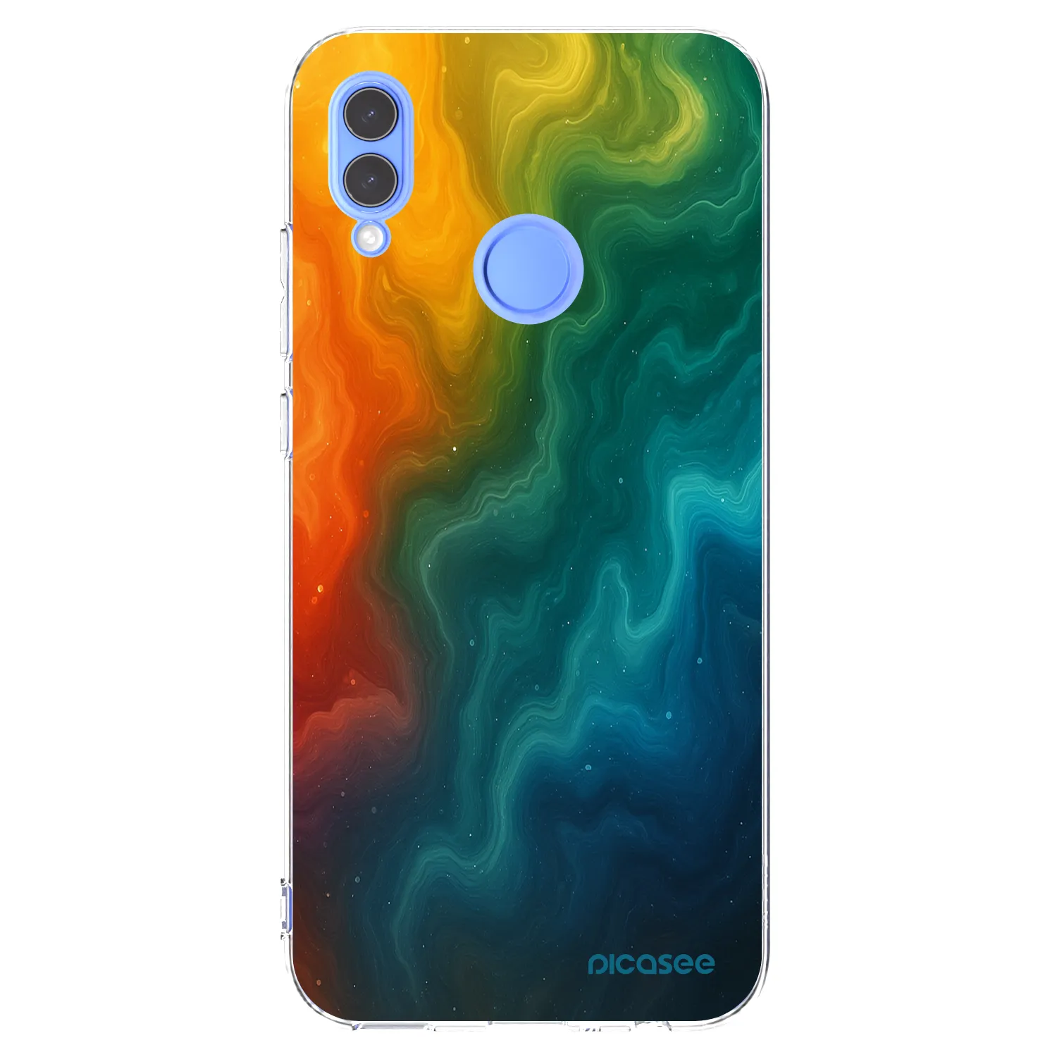 Picasee silikonowe przeźroczyste etui na Huawei P Smart 2019 - Solar