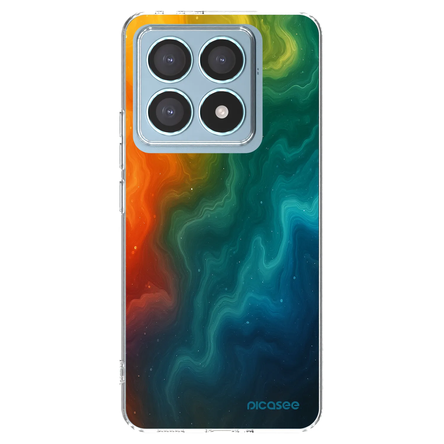 Picasee silikonowe przeźroczyste etui na Xiaomi 14T Pro - Solar