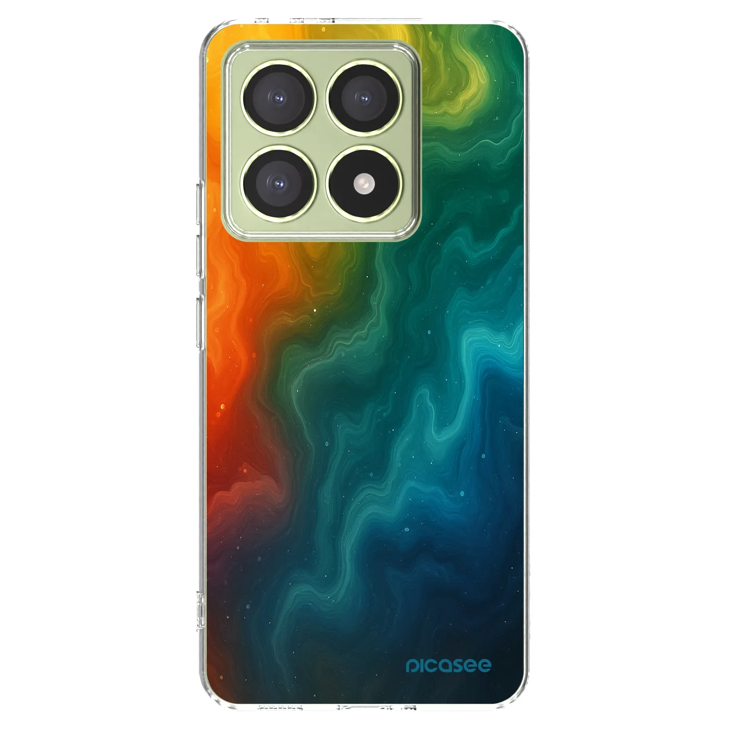 Picasee silikonowe przeźroczyste etui na Xiaomi 14T - Solar