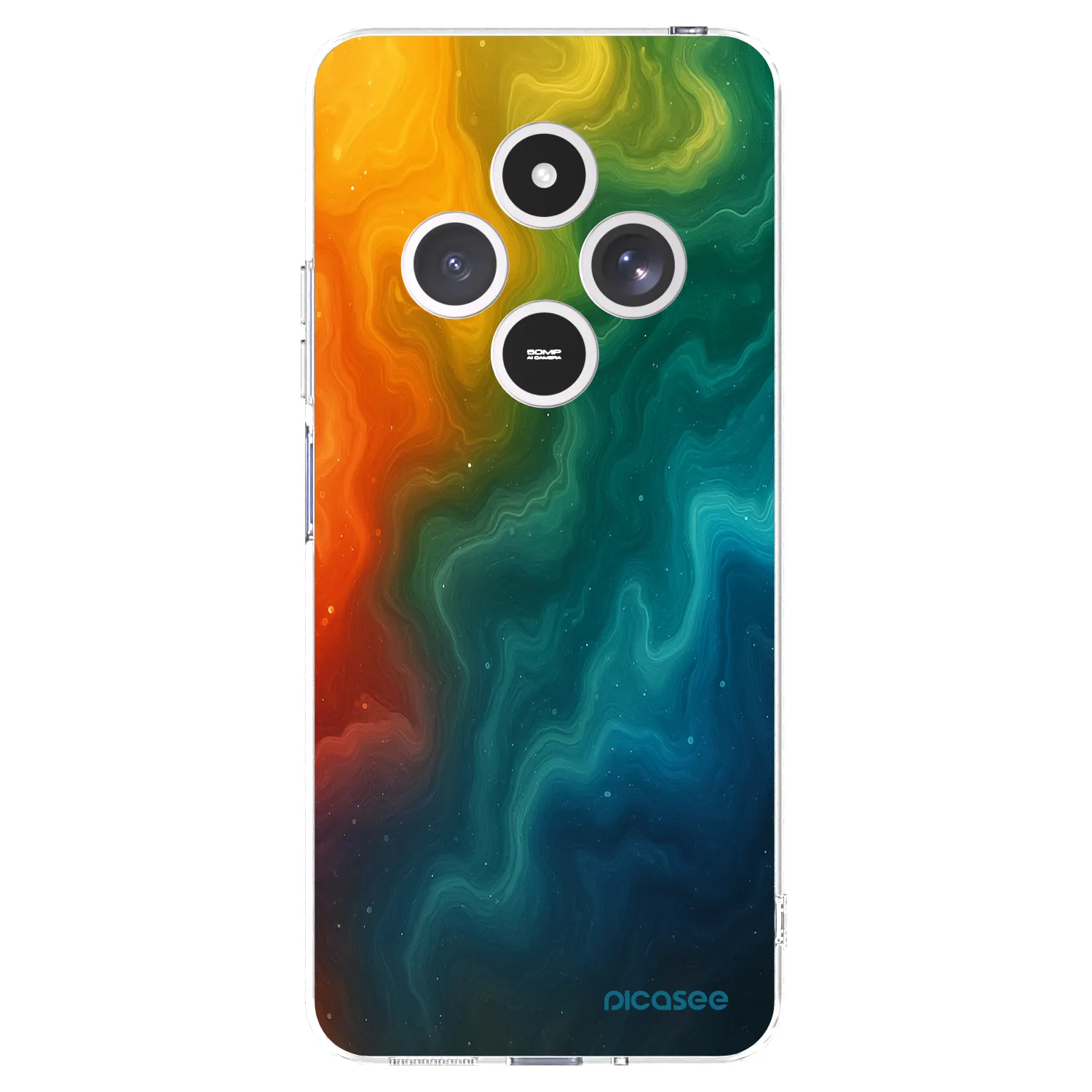 Picasee silikonowe przeźroczyste etui na Xiaomi Redmi 14C - Solar