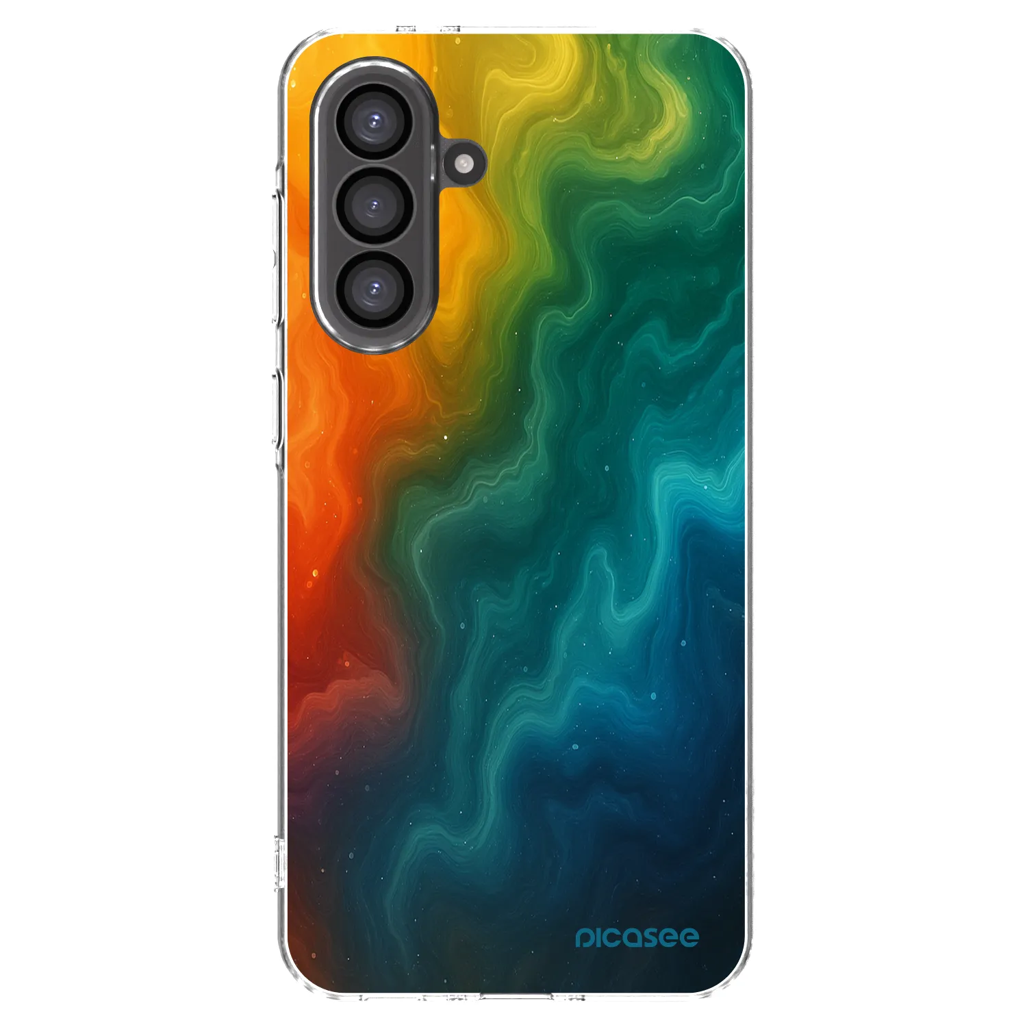 Picasee silikonowe przeźroczyste etui na Samsung Galaxy A56 5G A566B - Solar