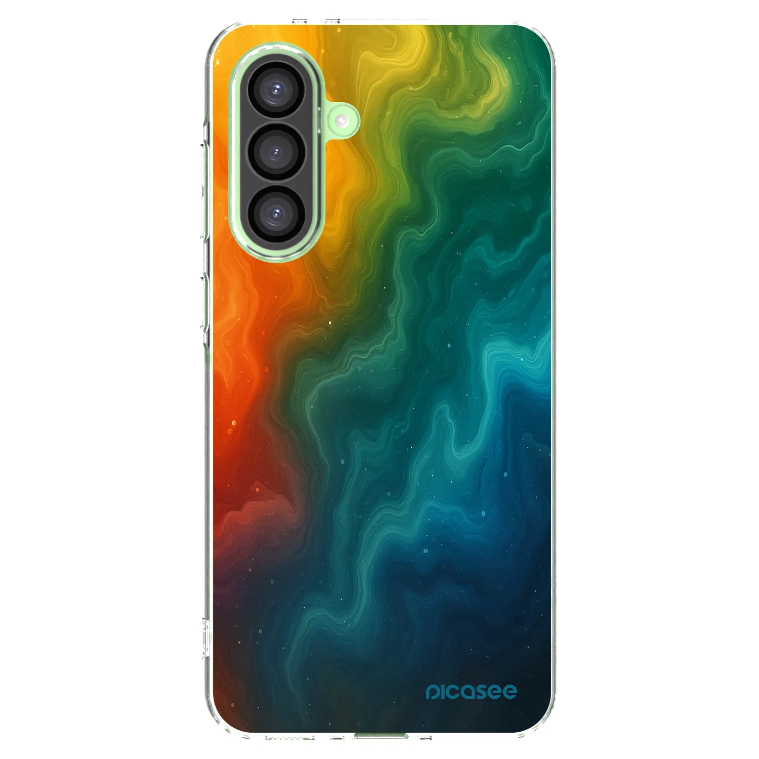 Picasee silikonowe przeźroczyste etui na Samsung Galaxy A26 5G A266B - Solar