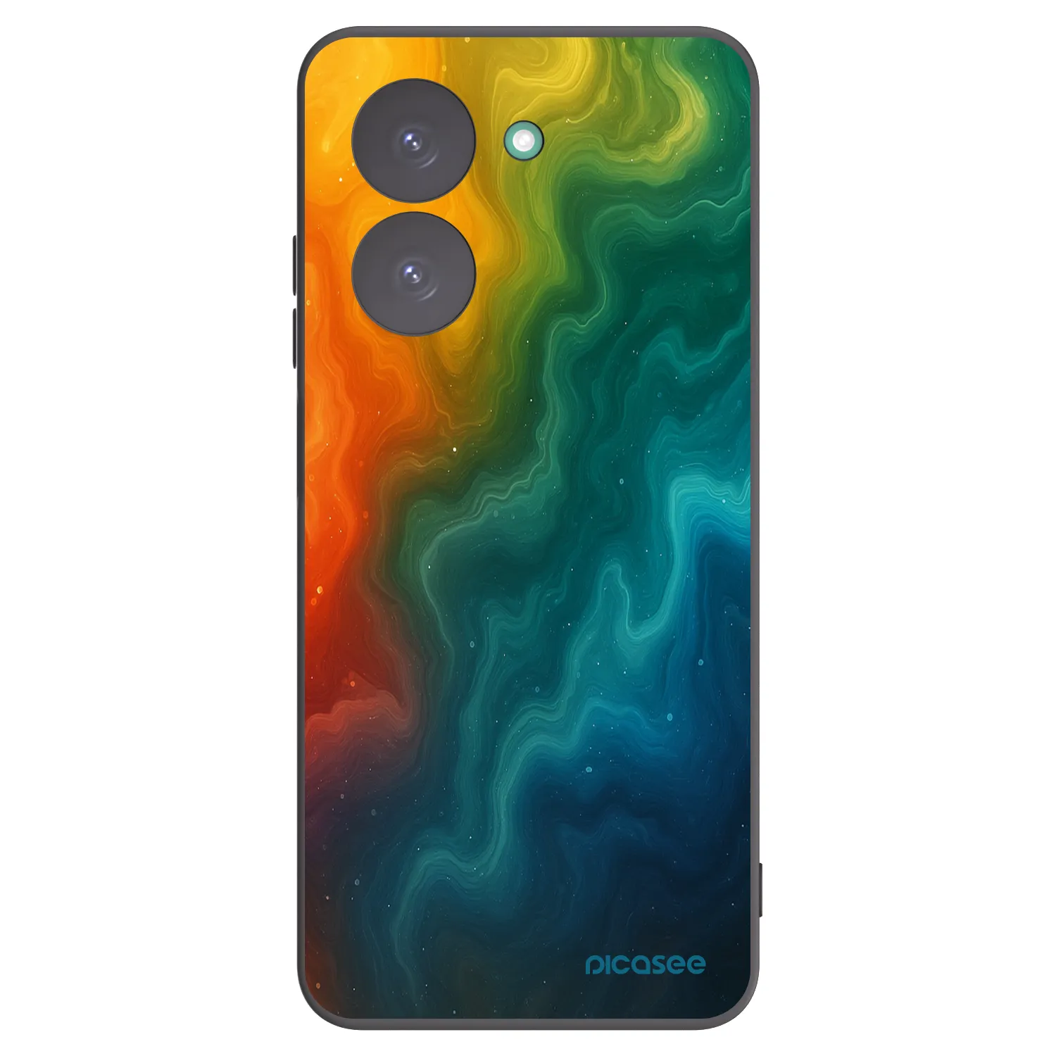 Picasee silikonowe czarne etui na Xiaomi Redmi A5 - Solar