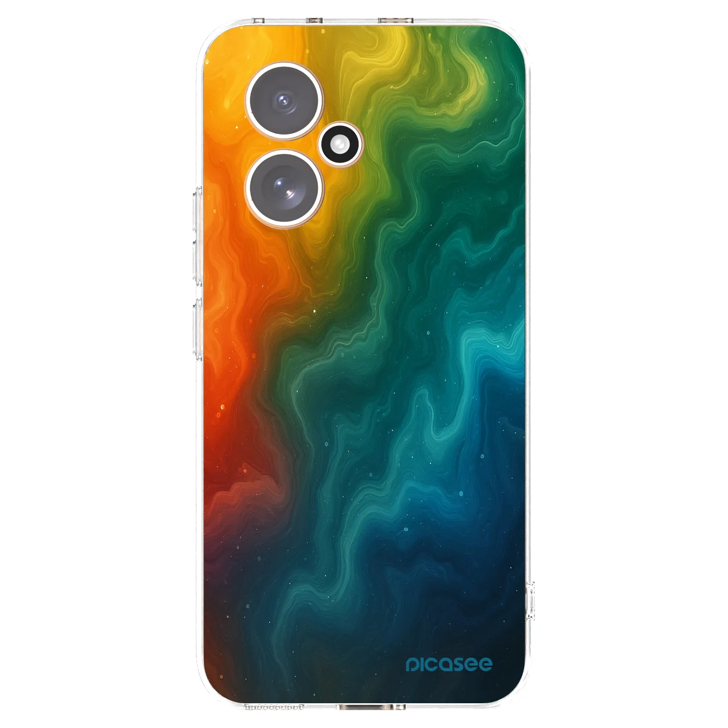 Picasee silikonowe przeźroczyste etui na Honor 400 5G - Solar