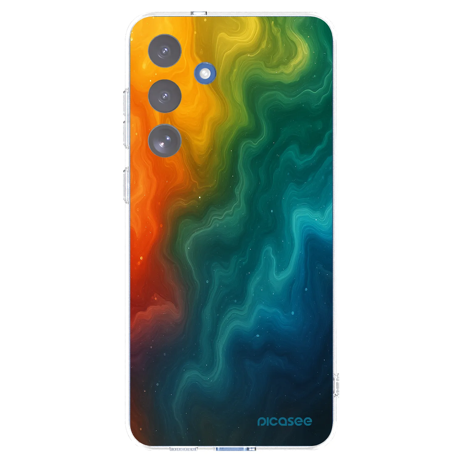 Picasee silikonowe przeźroczyste etui na Samsung Galaxy S25 FE 5G - Solar