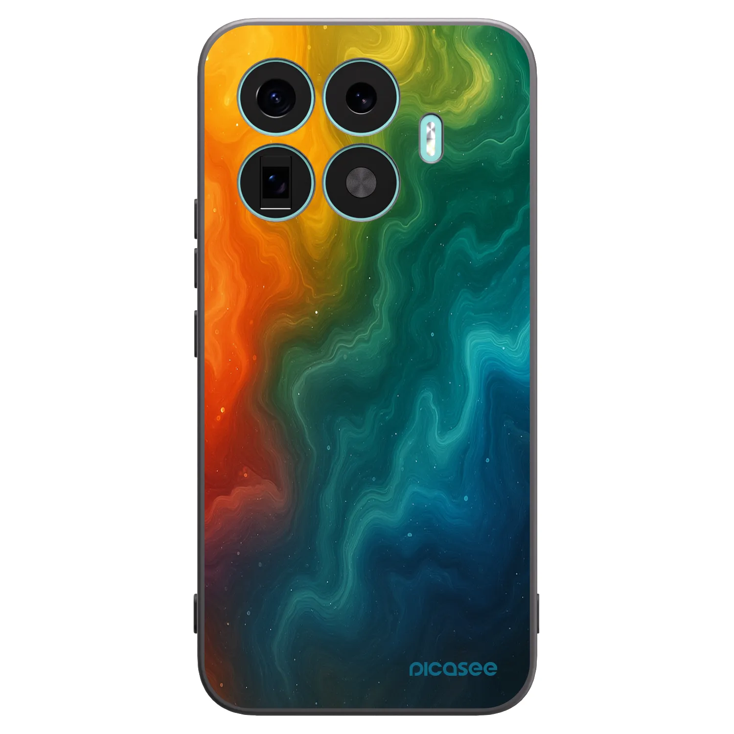 Picasee silikonowe czarne etui na Xiaomi 17T Pro - Solar