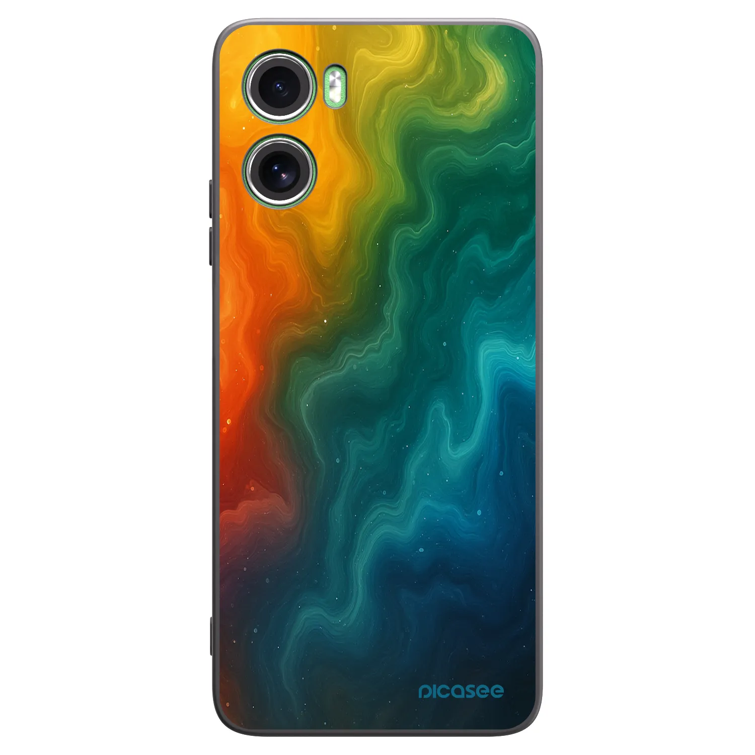 Picasee silikonowe czarne etui na Motorola Moto G06 - Solar