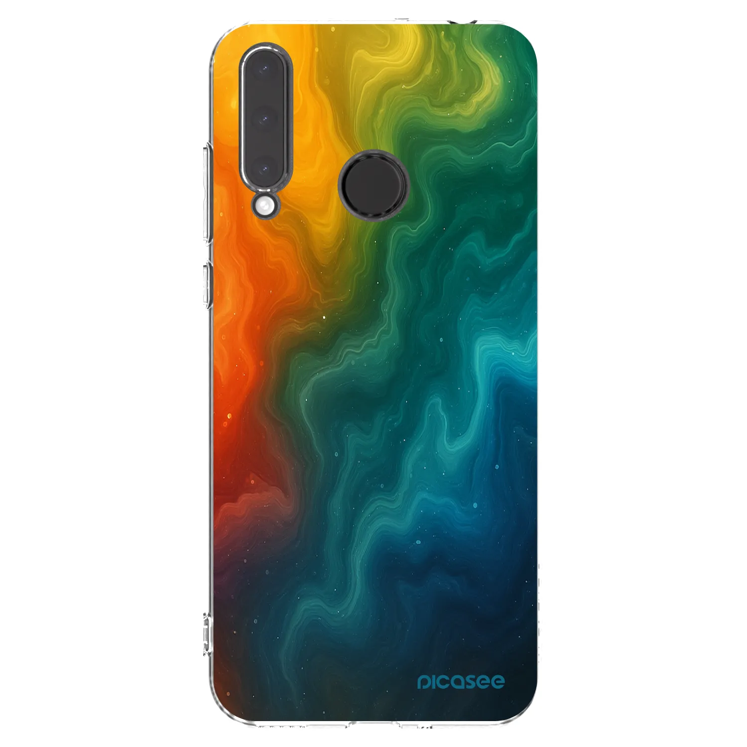 Picasee silikonowe przeźroczyste etui na Honor 20 Lite - Solar