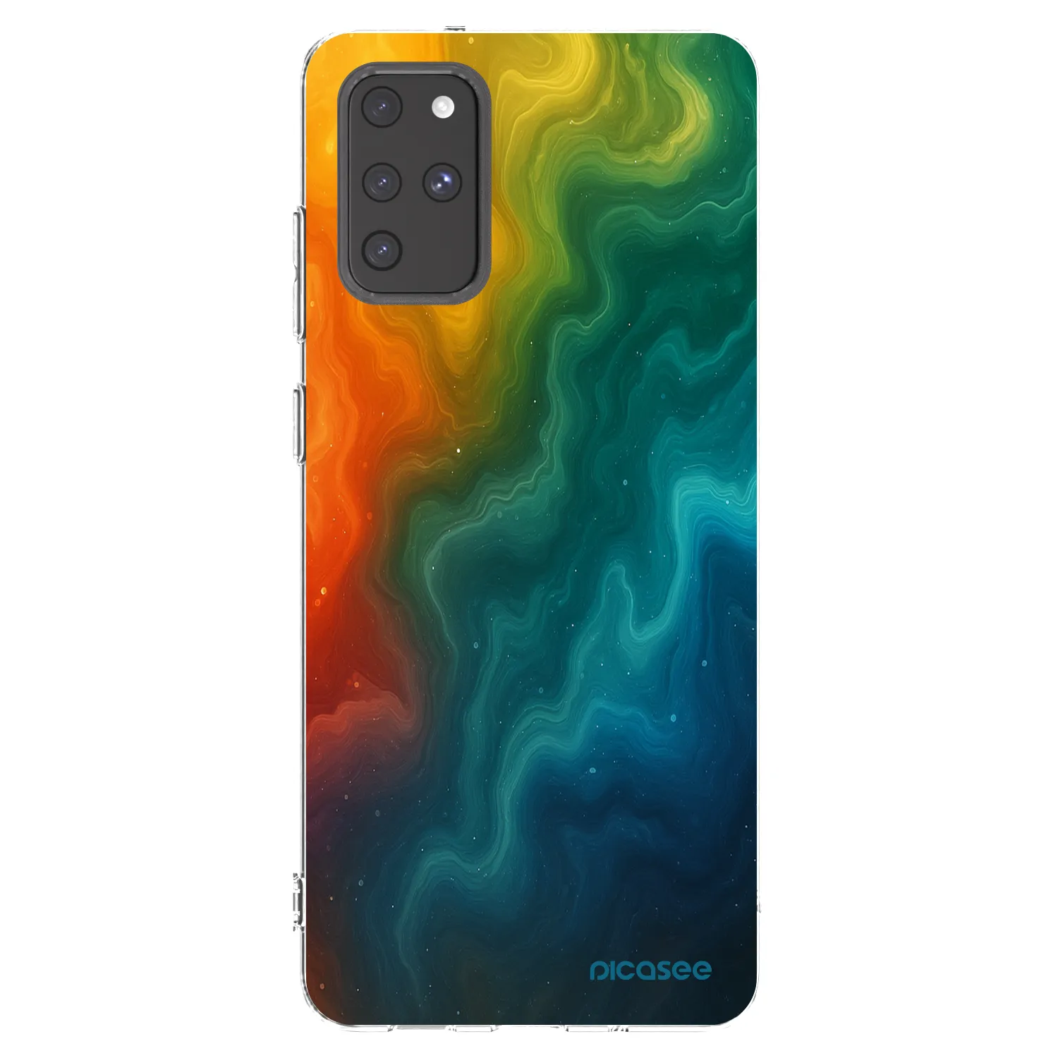 Picasee silikonowe przeźroczyste etui na Samsung Galaxy S20+ G985F - Solar