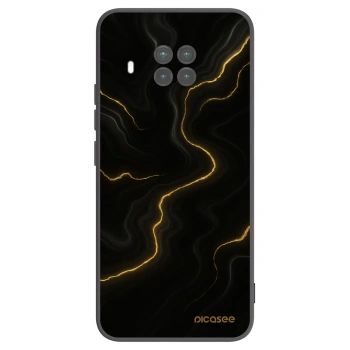 Picasee silikonowe czarne etui na Xiaomi Mi 10T Lite - Thunder