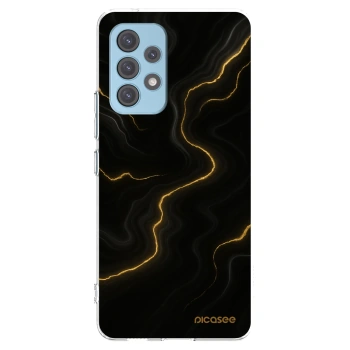 Picasee silikonowe przeźroczyste etui na Samsung Galaxy A53 5G A536 - Thunder