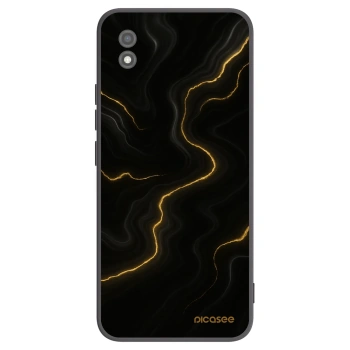 Picasee silikonowe czarne etui na Realme C11 (2021) - Thunder