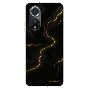 Picasee silikonowe przeźroczyste etui na Huawei Nova 9 SE - Thunder