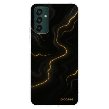 Picasee silikonowe przeźroczyste etui na Samsung Galaxy M13 M135F - Thunder