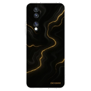 Picasee silikonowe przeźroczyste etui na Honor 70 - Thunder