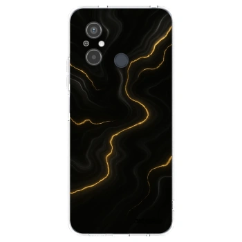 Picasee silikonowe przeźroczyste etui na Xiaomi Redmi 12C - Thunder