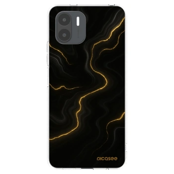 Picasee silikonowe przeźroczyste etui na Xiaomi Redmi A2 - Thunder
