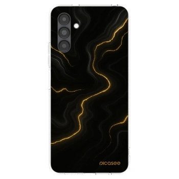 Picasee silikonowe przeźroczyste etui na Samsung Galaxy A04s A047F - Thunder