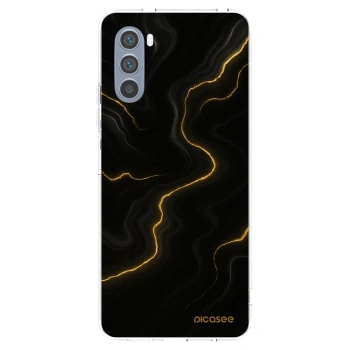 Picasee silikonowe przeźroczyste etui na Motorola Moto G62 - Thunder