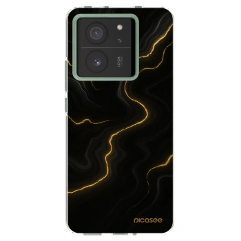 Picasee silikonowe przeźroczyste etui na Xiaomi 13T Pro - Thunder