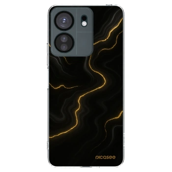 Picasee silikonowe przeźroczyste etui na Xiaomi Redmi 13C 4G - Thunder