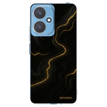 Picasee silikonowe przeźroczyste etui na Xiaomi Redmi 13C 5G - Thunder