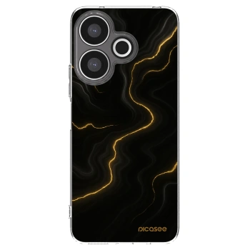 Picasee silikonowe przeźroczyste etui na Xiaomi Redmi 13 4G - Thunder