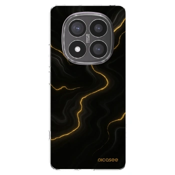 Picasee silikonowe przeźroczyste etui na Xiaomi Redmi Note 14 Pro+ 5G - Thunder