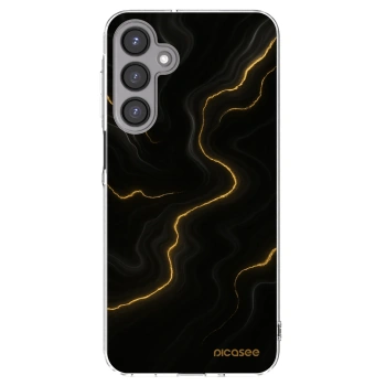 Picasee silikonowe przeźroczyste etui na Samsung Galaxy A16 5G - Thunder