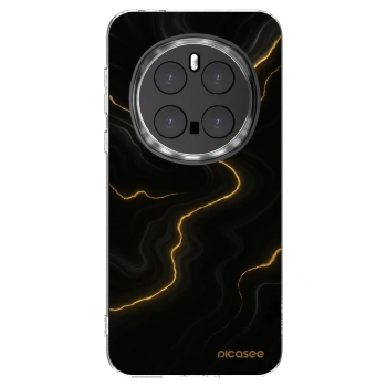 Picasee silikonowe przeźroczyste etui na Honor Magic7 Pro 5G - Thunder
