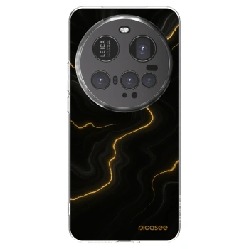 Picasee silikonowe przeźroczyste etui na Xiaomi 15 Ultra - Thunder