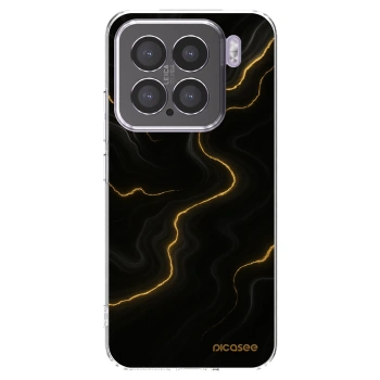 Picasee silikonowe przeźroczyste etui na Xiaomi 15 - Thunder