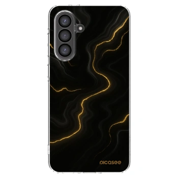 Picasee silikonowe przeźroczyste etui na Samsung Galaxy A56 5G A566B - Thunder