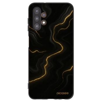 Picasee silikonowe czarne etui na Samsung Galaxy A13 5G - Thunder