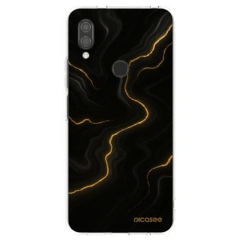 Picasee silikonowe przeźroczyste etui na Xiaomi Redmi 7 - Thunder