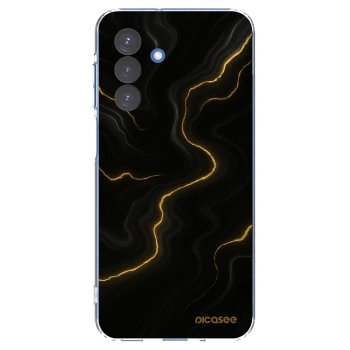 Picasee silikonowe przeźroczyste etui na Samsung Galaxy A17 5G - Thunder