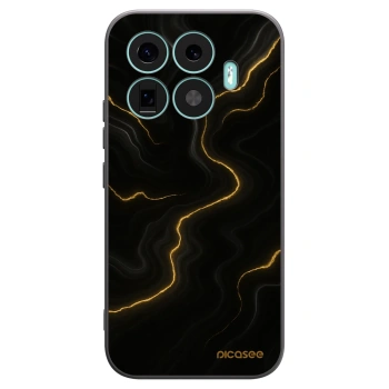 Picasee silikonowe czarne etui na Xiaomi 17T - Thunder