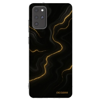 Picasee silikonowe przeźroczyste etui na Samsung Galaxy S20+ G985F - Thunder