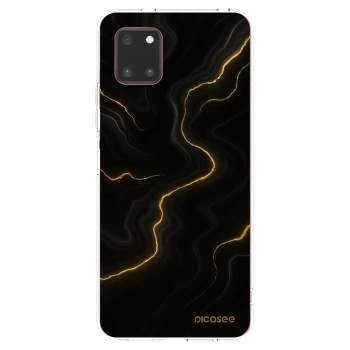 Picasee silikonowe przeźroczyste etui na Samsung Galaxy Note 10 Lite N770F - Thunder