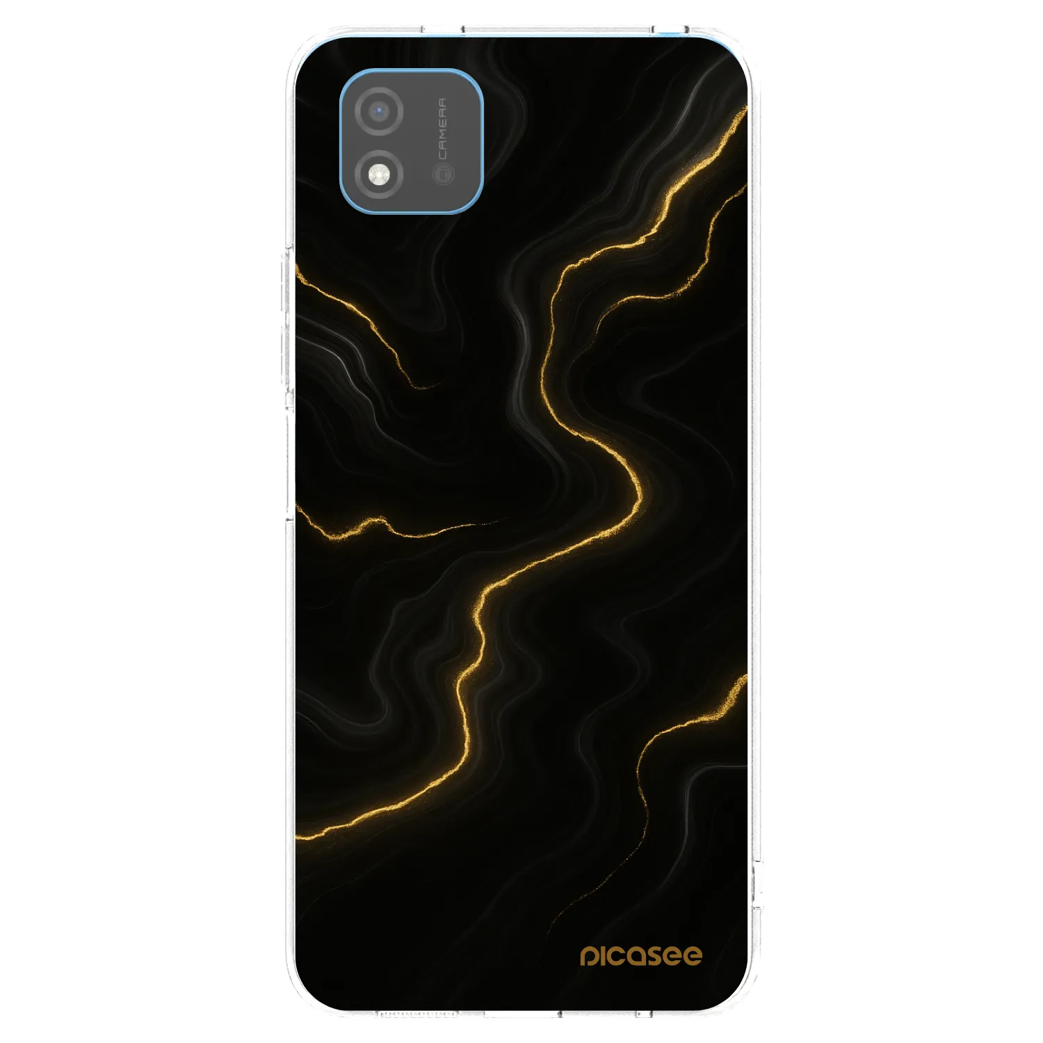 Picasee silikonowe przeźroczyste etui na Realme C11 (2021) - Thunder