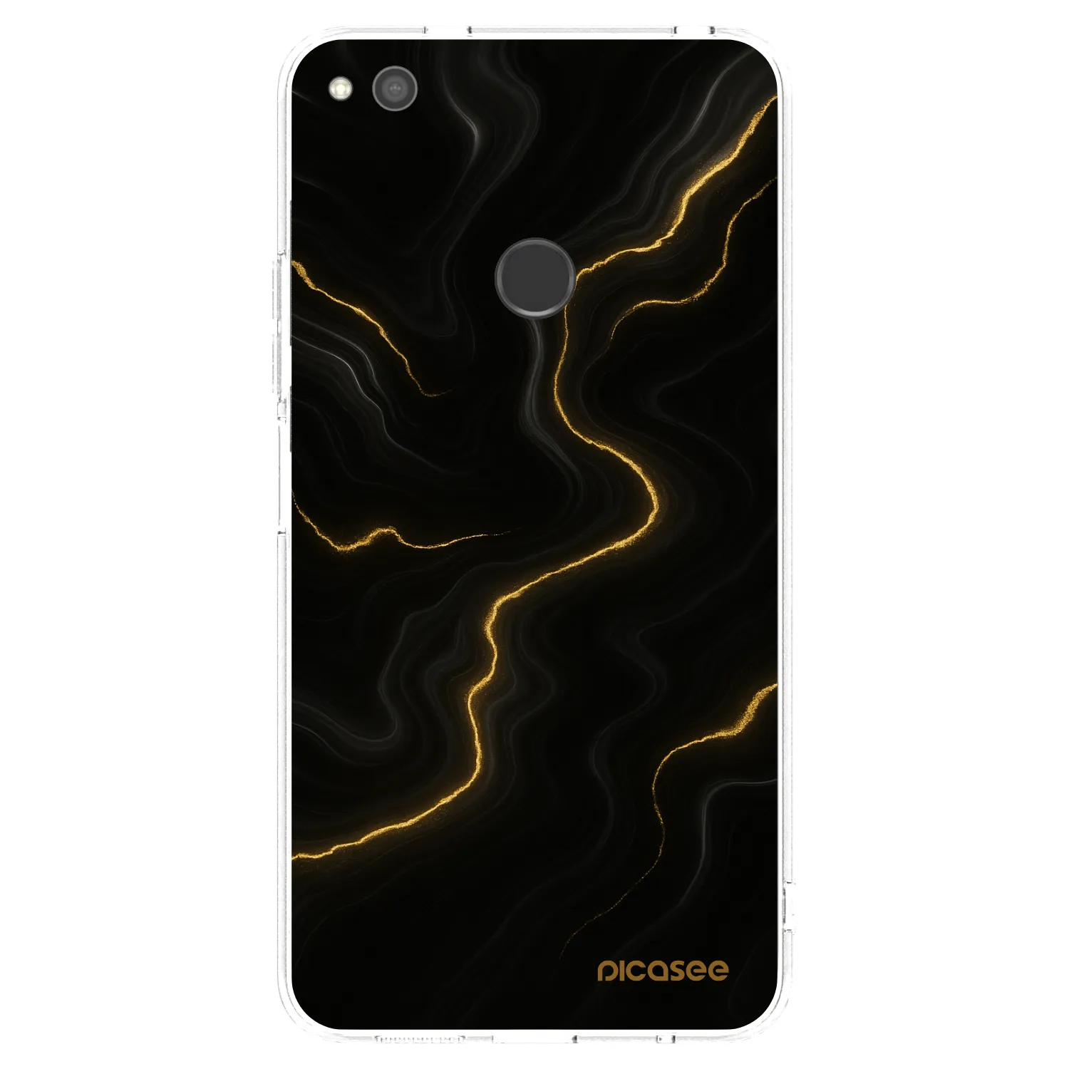 Picasee silikonowe przeźroczyste etui na Huawei P9 Lite 2017 - Thunder