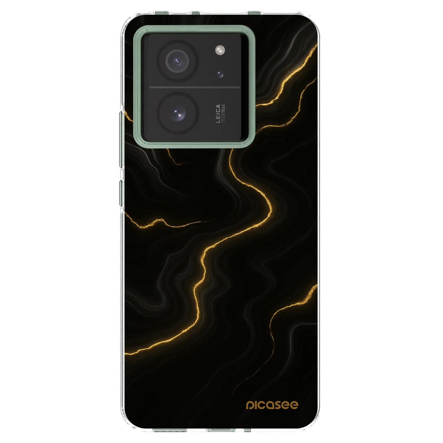 Picasee silikonowe przeźroczyste etui na Xiaomi 13T Pro - Thunder