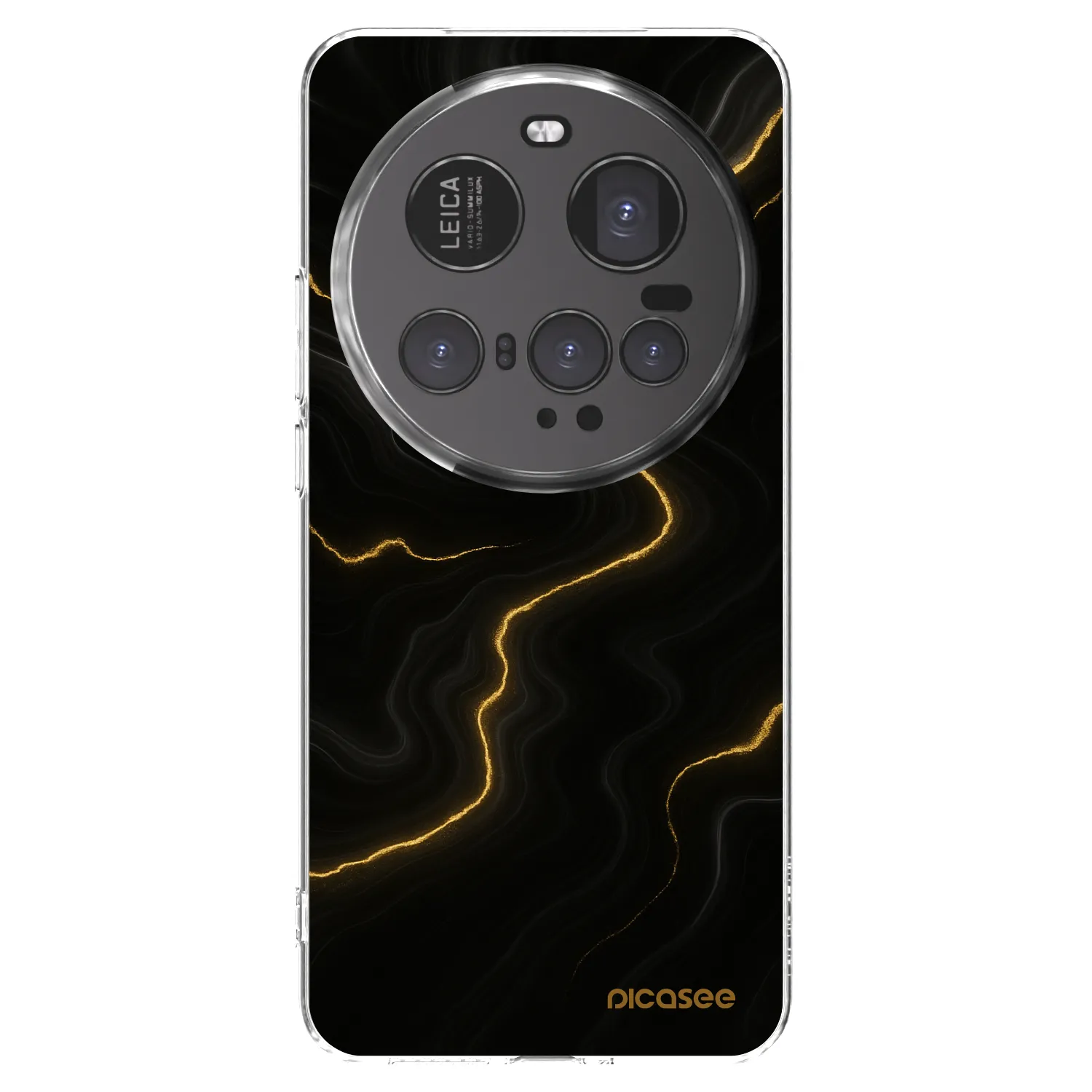 Picasee silikonowe przeźroczyste etui na Xiaomi 15 Ultra - Thunder