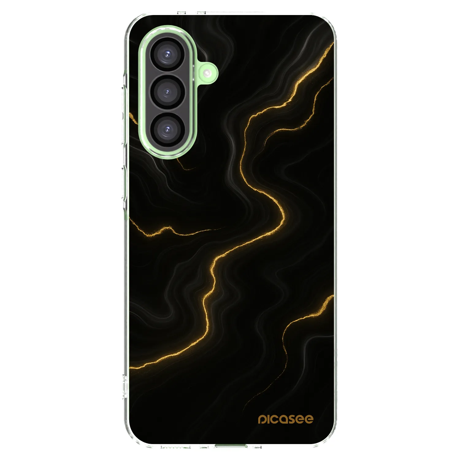 Picasee silikonowe przeźroczyste etui na Samsung Galaxy A26 5G A266B - Thunder
