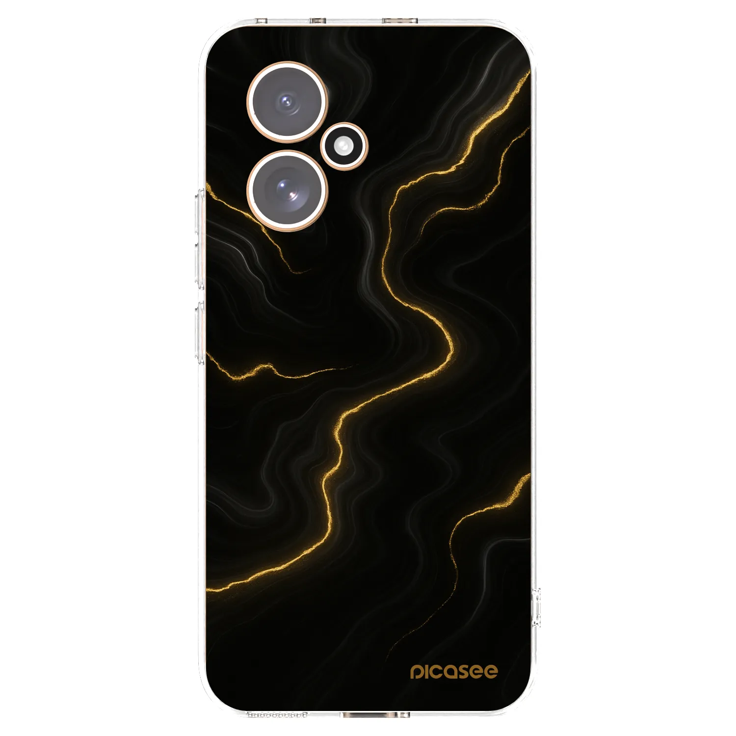 Picasee silikonowe przeźroczyste etui na Honor 400 5G - Thunder