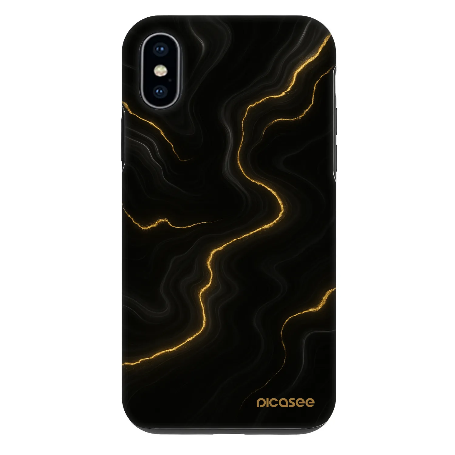Picasee Fashion Case na Apple iPhone X/XS - Thunder