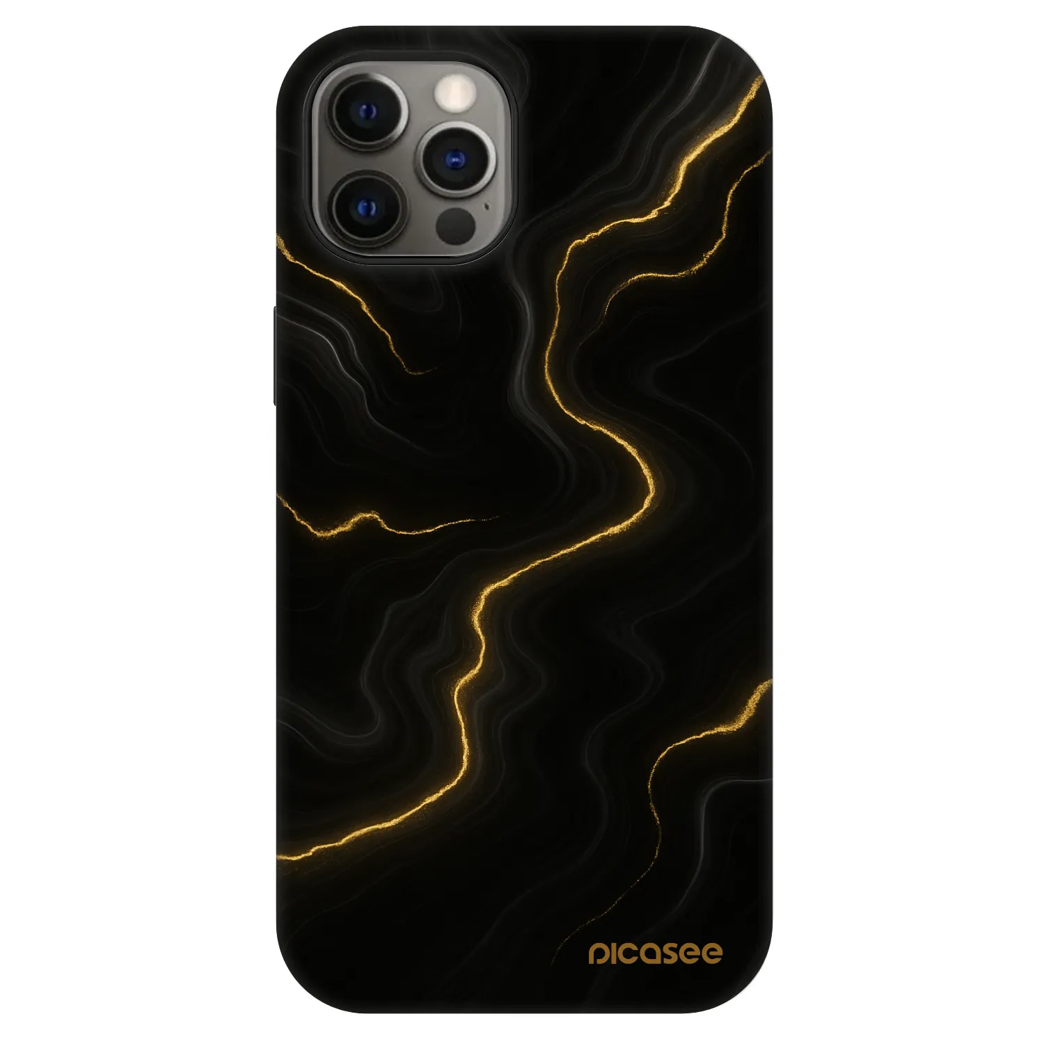 Picasee Fashion Case MagSafe na Apple iPhone 12 - Thunder