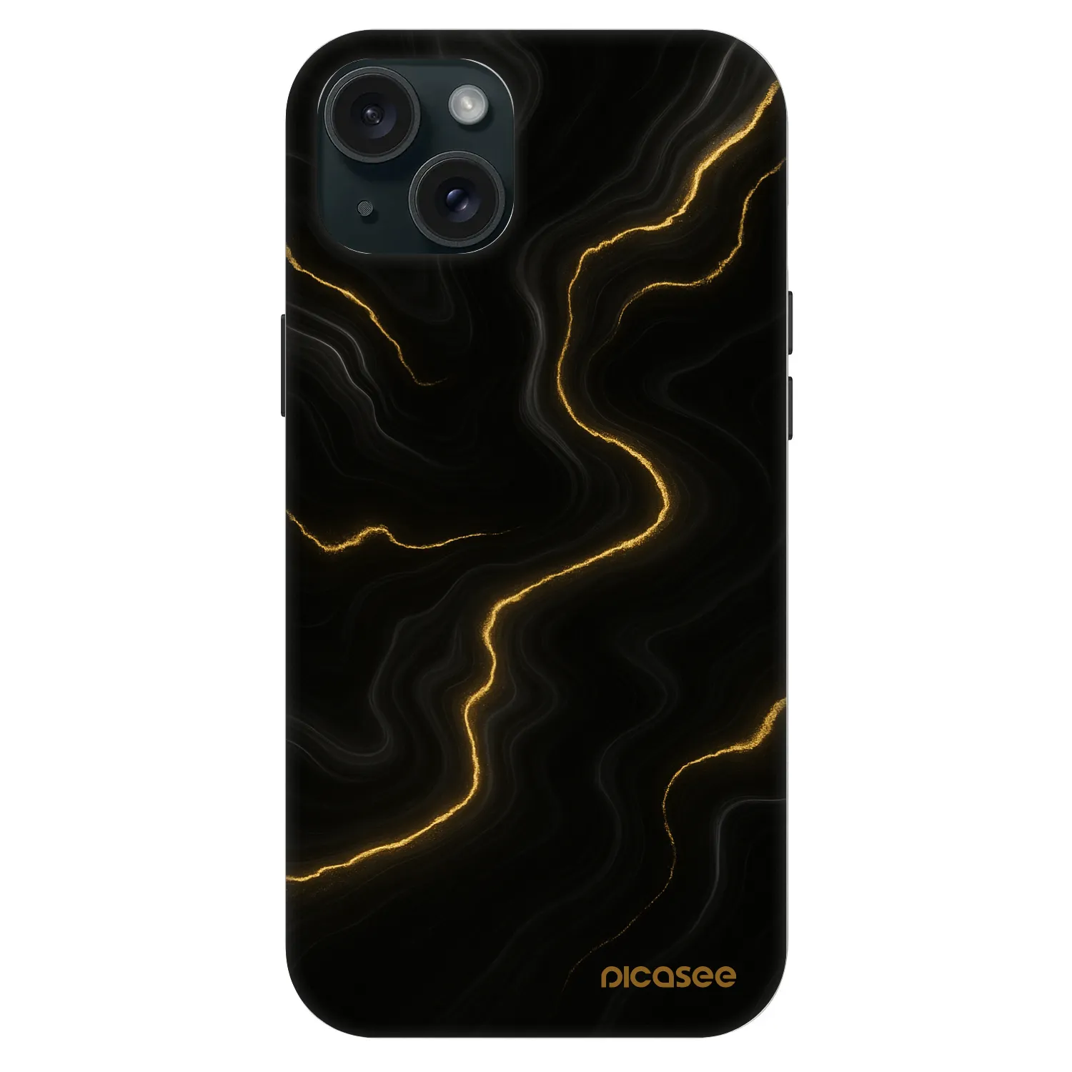 Picasee Fashion Case MagSafe na Apple iPhone 15 Plus - Thunder