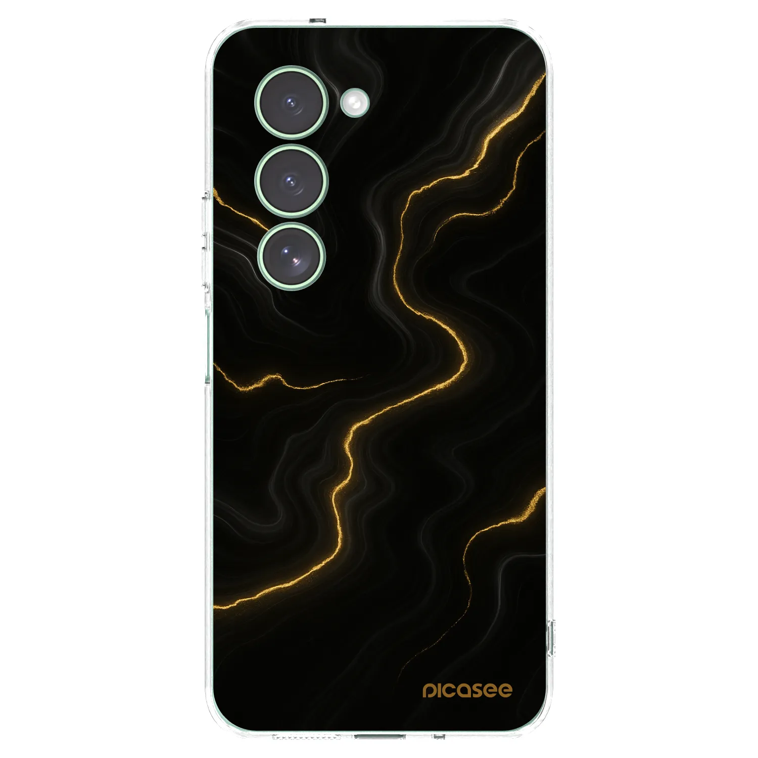 Picasee silikonowe przeźroczyste etui na Xiaomi Redmi 15 5G - Thunder